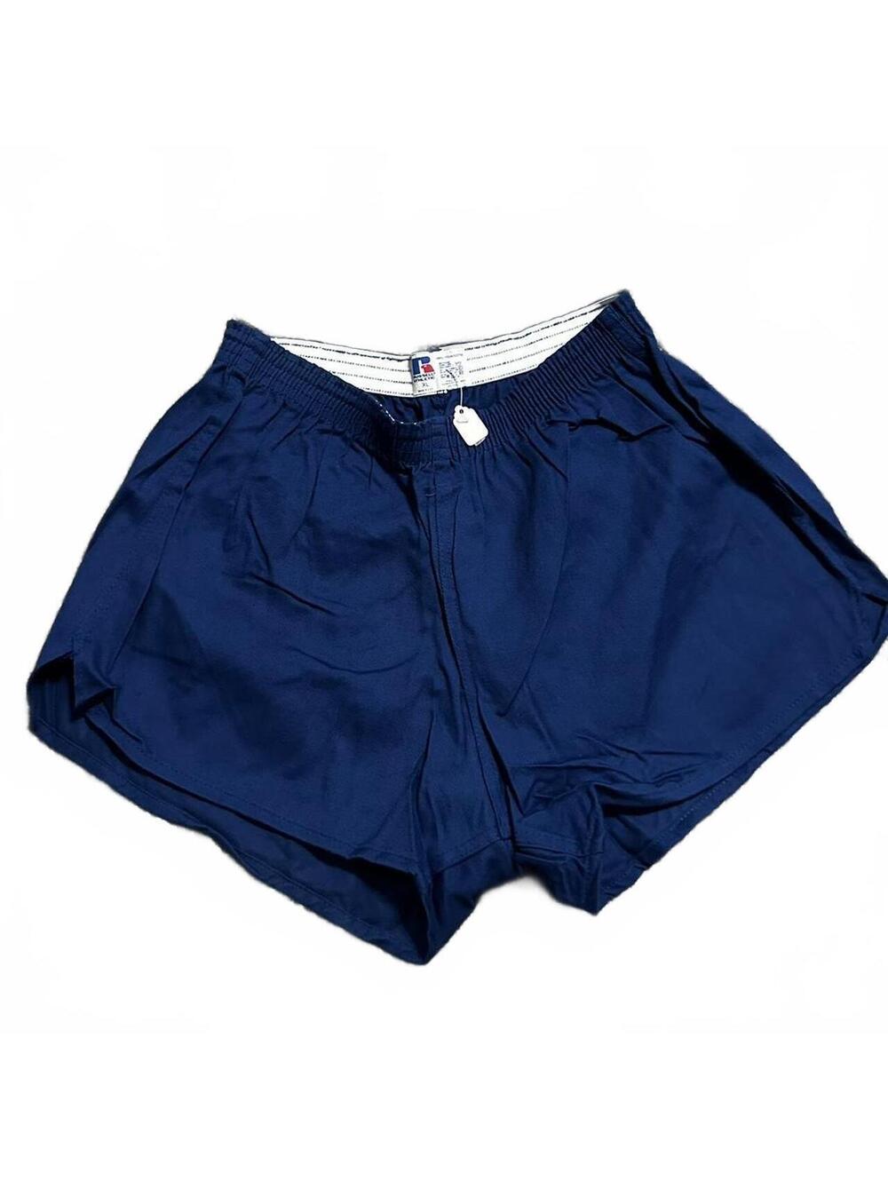 NWT 90s Vintage Russel Cotton Athletic Shorts Size S/M